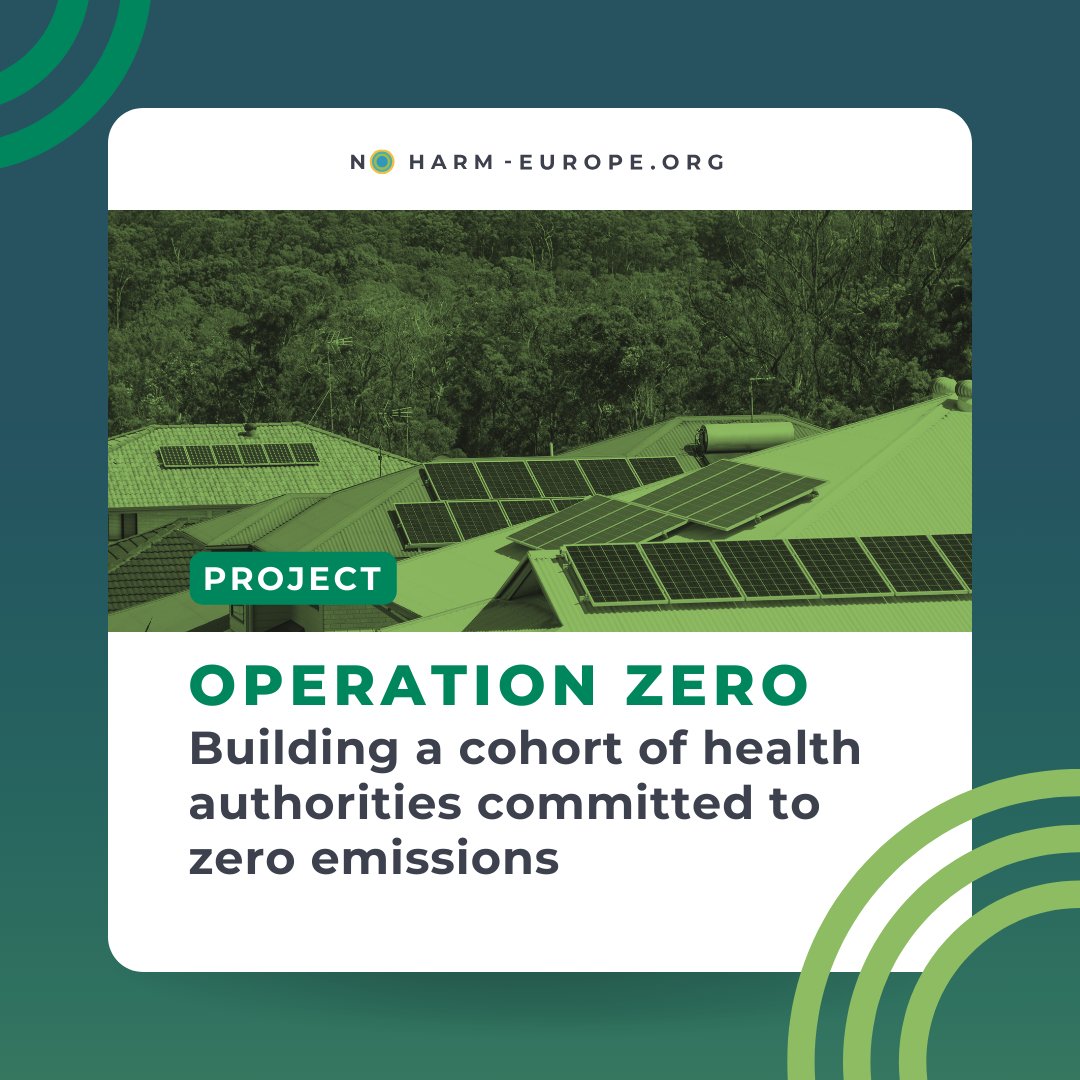 📣 We are excited to partner with national health authorities from Ireland (@HSELive) and Belgium to develop #netzero decarbonisation roadmaps for their #healthcare systems. Read about how we are driving healthcare decarbonisation through Operation Zero. noharm-europe.org/articles/news/…