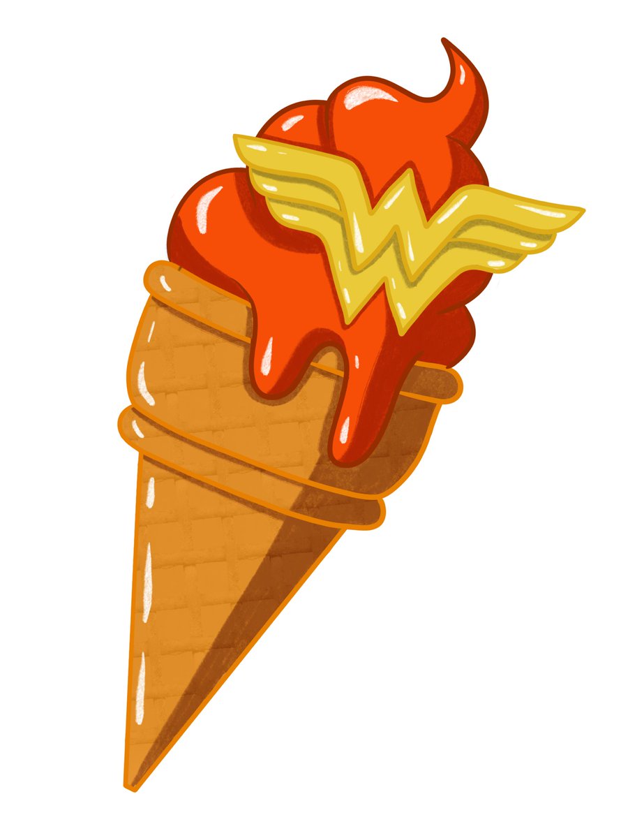Wonder Woman Ice Cream Cone

#WonderWoman #dianaprince #icecreamcone #fanart #art #dccomics