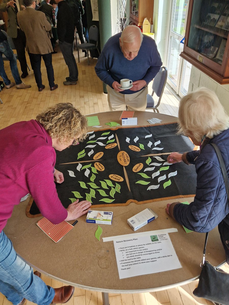 On Tuesday, the #CranborneChaseNationalLandscape team welcomed over 100 attendees to our Annual Forum, a day buzzing with conversations.🌿🌳 Thank you to everyone who came along. Be the first to hear about future events, sign up to our newsletter cranbornechase.org.uk/newsletters/