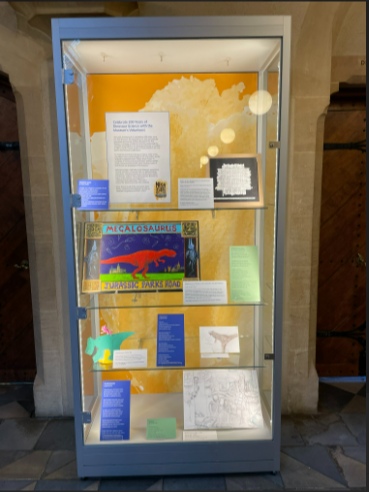 If you're visiting @morethanadodo in the next few weeks, please check out some really creative volunteer contributions to ongoing #Megalosaurus200 celebrations* in the Community Case: artworks & poetry! ✍️🖌️🦖🎉 (*celebrating #MaryAnning's Plesiosaurus200, too!)