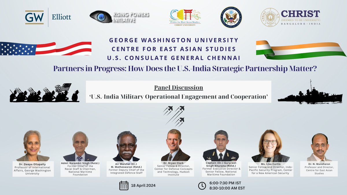CHRIST (@christbangalore) on Twitter photo CEAS, Christ University, in collaboration with Elliott School of International Affairs, George Washington University, and the U.S. Consulate General Chennai, is organizing a panel discussion. <a href="/USAndChennai/">U.S. Consulate General Chennai</a> <a href="/USICC_/">U.S. - India Cooperation Circle</a> <a href="/GWUSigurCenter/">GW Sigur Center for Asian Studies</a> <a href="/DeepaOllapally/">Deepa Ollapally</a> <a href="/MANOHARAN_CEAS/">N. MANOHARAN</a> <a href="/AshDhanabalan/">Ashwin Dhanabalan</a> CEAS, Christ University, in collaboration with Elliott School of International Affairs, George Washington University, and the U.S. Consulate General Chennai, is organizing a panel discussion. <a href="/USAndChennai/">U.S. Consulate General Chennai</a> <a href="/USICC_/">U.S. - India Cooperation Circle</a> <a href="/GWUSigurCenter/">GW Sigur Center for Asian Studies</a> <a href="/DeepaOllapally/">Deepa Ollapally</a> <a href="/MANOHARAN_CEAS/">N. MANOHARAN</a> <a href="/AshDhanabalan/">Ashwin Dhanabalan</a>