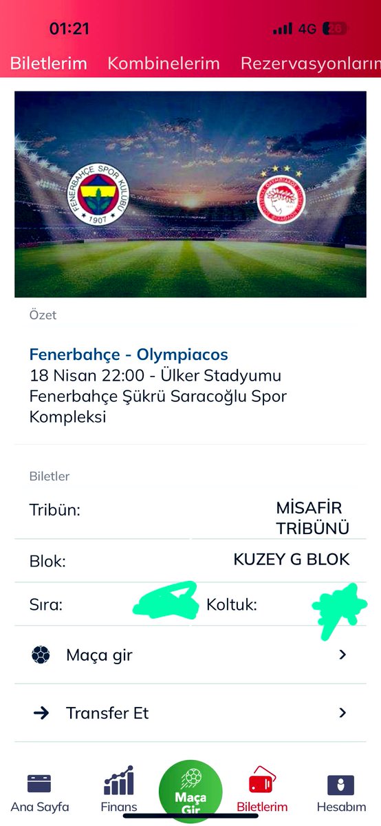 Fenerbahçe olimpiyakos maçına Kuzey tribünü  1 adet biletim var ilgilenenler dmden iletişime geçebilir. #fenerbahcebilet #fenerinmacivar #Fenerbahçe #kombinedevret #devir #biletdevir #biletvar #biletarıyorum #kombinebilet #bilet #FenerinMaçıVar #UEFAChampionsLeague #fenerbahçe