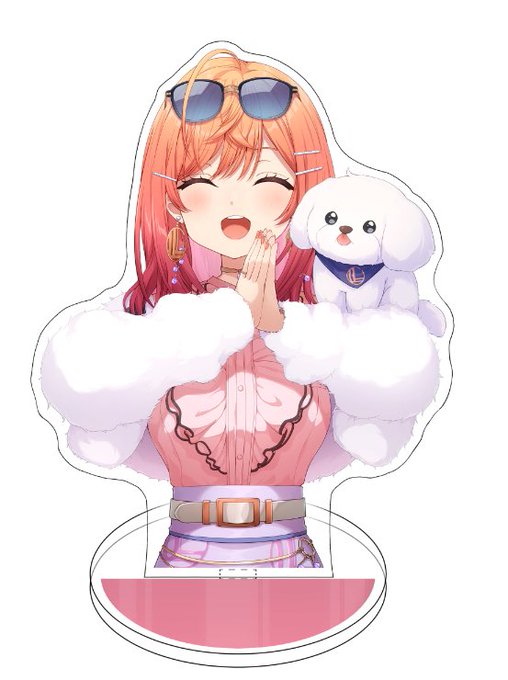 莉々華ちゃんと一緒にどこでもいただきますができるアクスタ🌃

イメージ画像です!
ホロクルで頒布予定です!
#ホロクル
#一条莉々華 