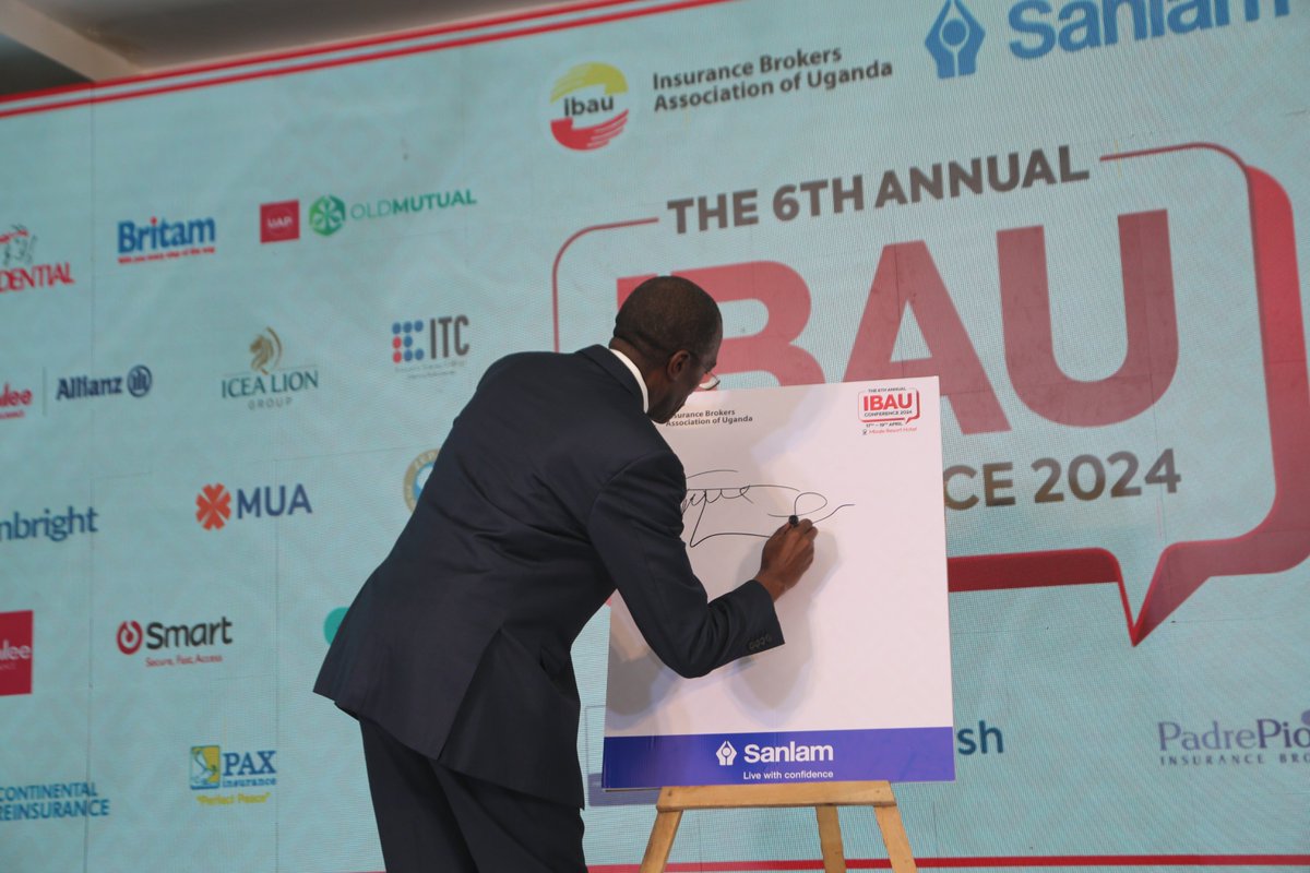This morning, I officiated at the opening of the 6th IBAU conference being held in Mbale. This year's conference is themed on “Adapting to the Evolving Business Landscape.” It focuses on the need for the insurance industry to adjust and respond effectively to changes and dev't.