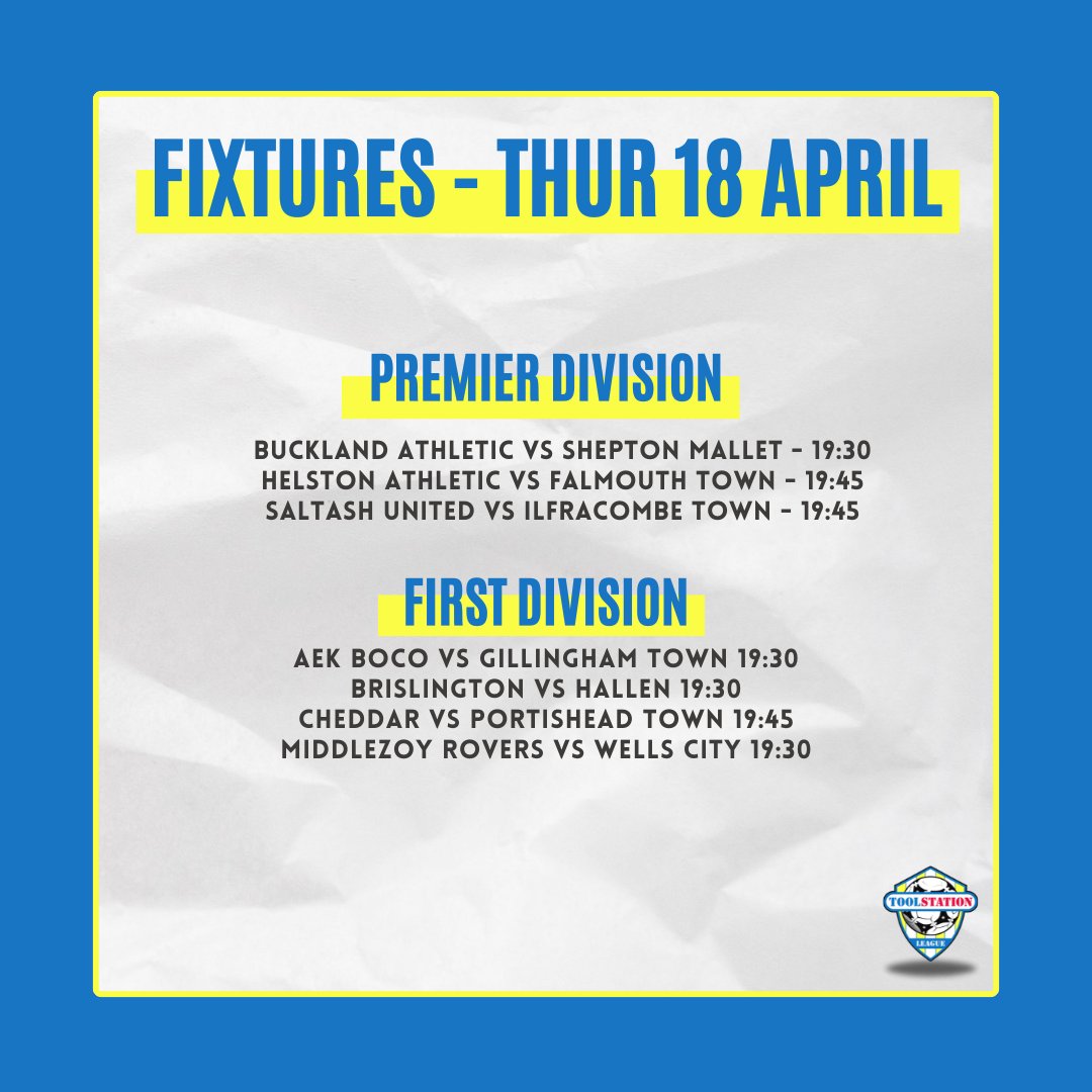 _WesternLeague_'s tweet photo. FIXTURES | Some Thursday night action taking place this evening 👌
#TSWL https://t.co/16LLbyviSi