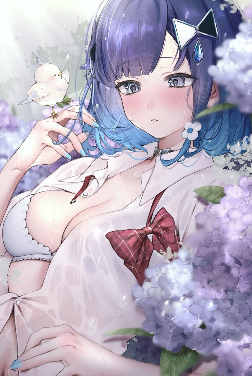 雨宿り💧
#つむぎふと #紡木こかげ