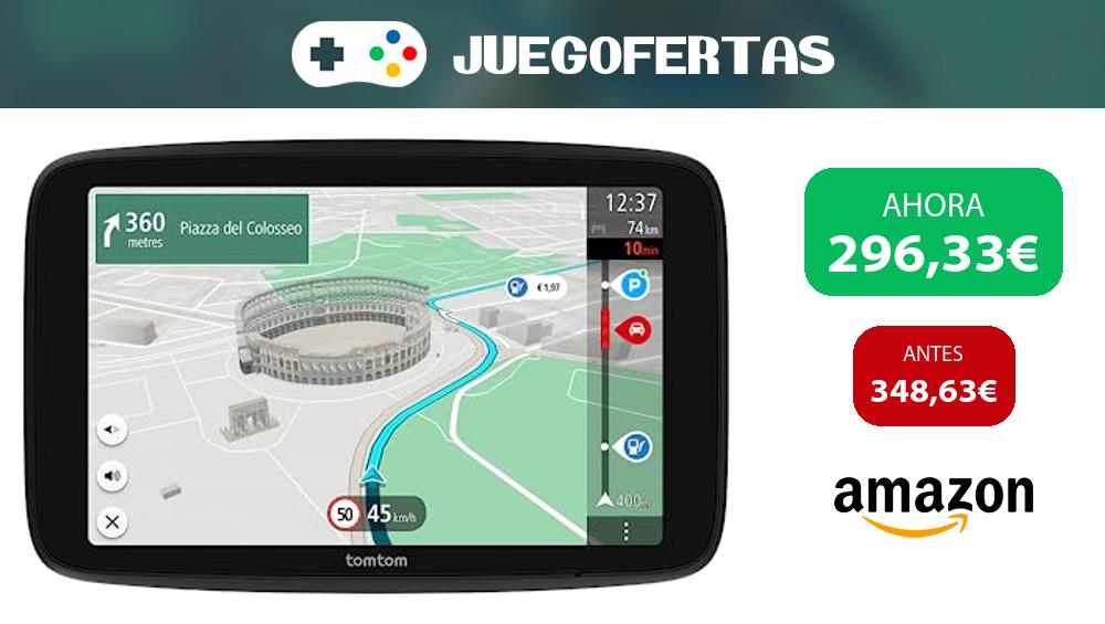 💥 CHOLLO‼️ #amazon TomTom GPS para coche Go Superior (7 pulgadas, estado del tráfico y alertas de radares gracias a TomTom Traffic, por 296,33€ 💸 Comprar: amzn.to/3Q9jrGF ♻️ Reacondicionado desde 175,00€ 🎮 Visto en t.me/juegofertas