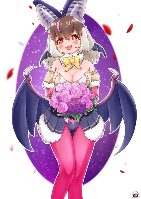 ウサコさま1万人おめでとうございます!!にっこにこ笑顔すキ#うさこペイント 