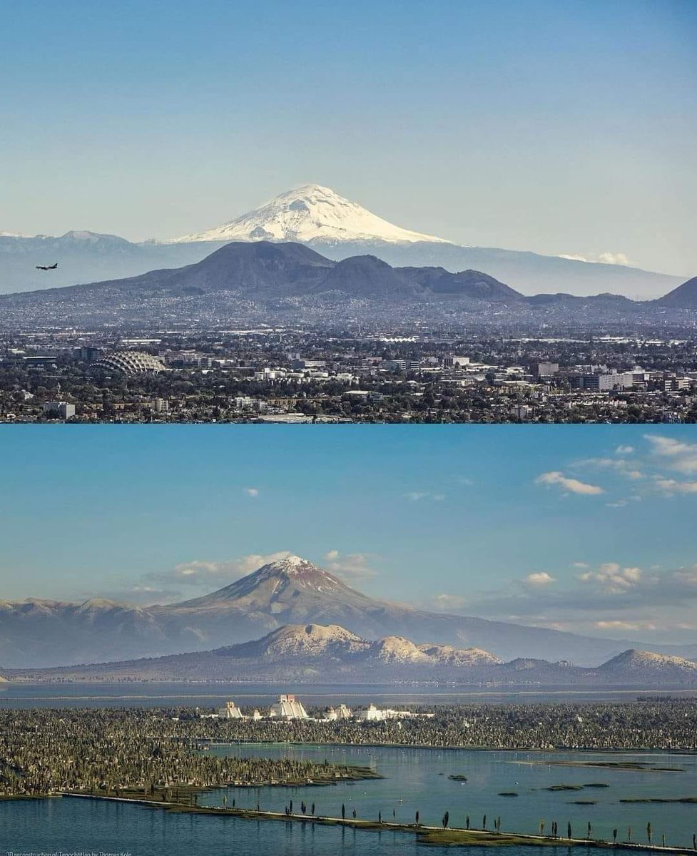 #México Tenochtitlan. Antes y Ahora excelente representación