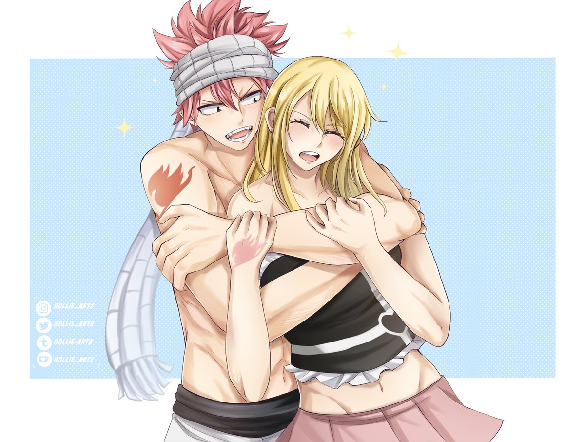 I’m trying out a new style ✨[#Fairytail #natsudragneel #lucyheartfilia #nalu ]