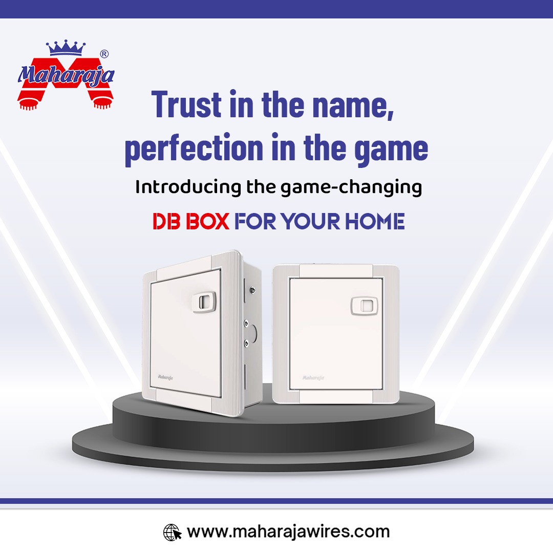 MaharajaWires's tweet image. Where trust meets excellence. Discover the transformative power of the DB box for your home.
.

.
#DBBox #HomeInnovation #TrustInQuality #PerfectionInDesign #GameChanger #HomeElectronics #InnovativeSolutions #ReliablePerformance #ModernLiving #maharajawires