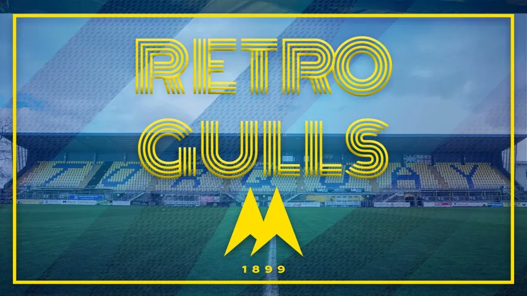 🟡 Retro Gulls Returns Today! Retro Gulls returns for the last time this season at Boots & Laces between 2pm – 4pm today (Thursday 18/04), with all fans aged 50+ once again warmly welcomed to attend! #tufc
