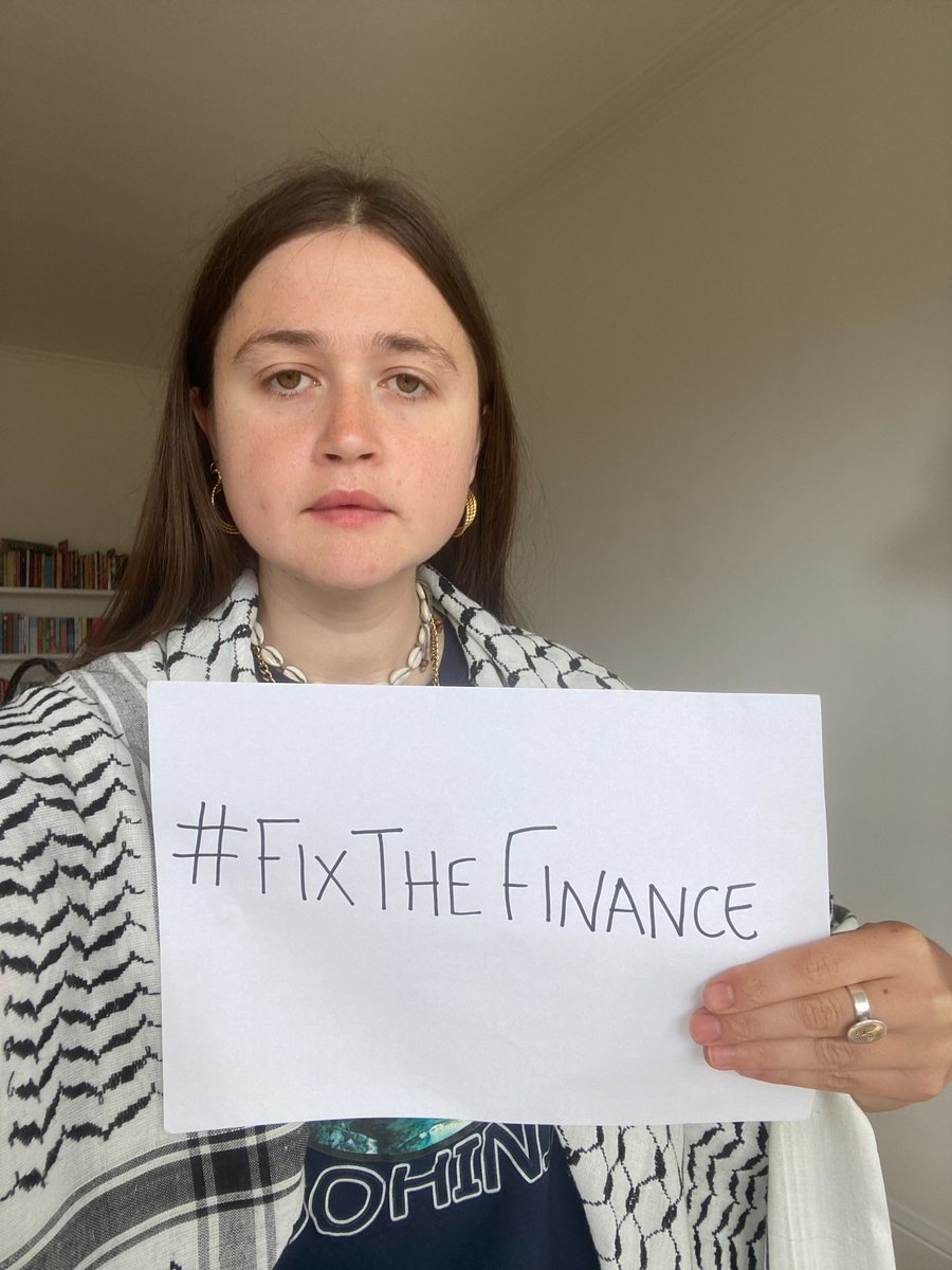 💸 Wealthy countries, it is time to provide real #ClimateFinance urgently needed for front lines communities, and to put our planet on a path to a safe future! 📸Join us TODAY in calling for banks to #FixTheFinance flows & invest in building a sustainable & greener future ✊