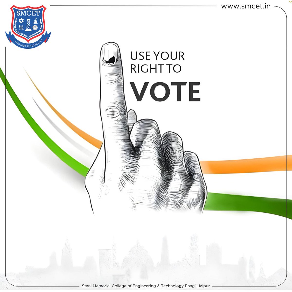 The ballot is stronger than the bullet. Exercise your right to vote on 19 April 2024 and contribute to the strength of our democracy.
#VoteForChange #YourVoiceMatters #DemocracyInAction #VotingDay2024 #Rajasthan  #Loksabha #Loksabhaelection #India #VotingRights