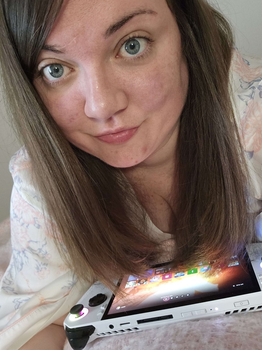 Telominas's tweet photo. here's an unedited (as usual) me with an important question. I left Ko-Fi since their new terms clearly allows for them to upload YOUR work to AI generators. But, I don't know which site I should post my brainfog- accessible reviews on. Recommendations? #accessibilityingaming https://t.co/daJw3W7xGn