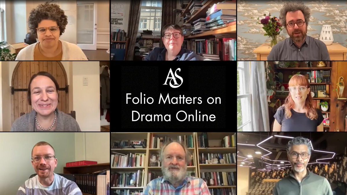 Unpack the process of editing Shakespeare with Folio Matters, 8 videos from the Arden Shakespeare Fourth Series Volume Editors, plus a panel discussion on Race, Gender and Queerness. From stage directions to character naming, watch now on Drama Online: bit.ly/3Q6I8Dv
