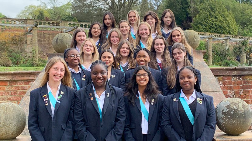 Welcome to our Ribbons (prefects) team 2024-25 led by Head Girl Onome and Deputy Head Girls Poppy, Anjali & Feranmi. Good luck to them as they start their year as Woldingham's senior student leaders. We know you will be fantastic. #WriteYourOwnStory