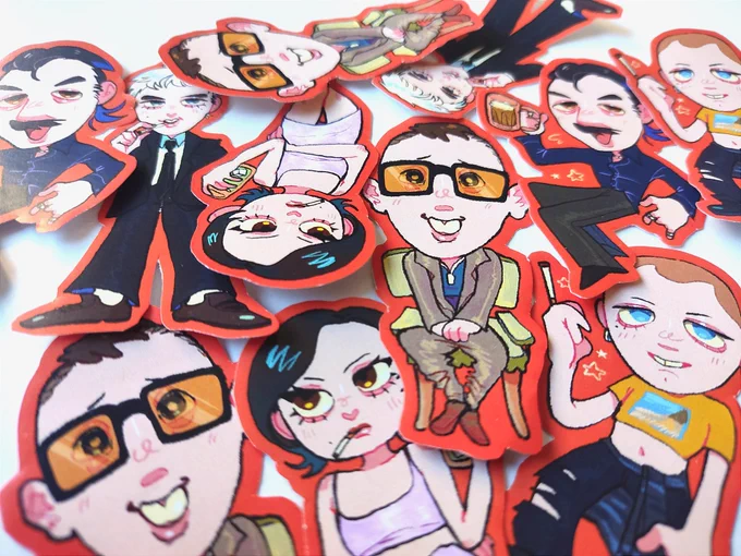 also.... trainspotting stickers anyone? :3c #trainspotting 