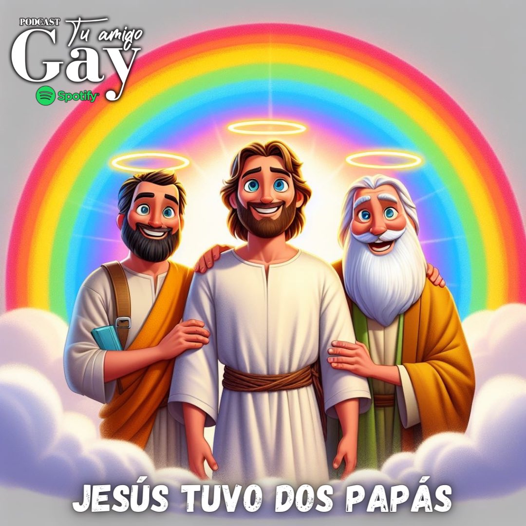 Translation: Jesus had two fathers #LGBTQIA #DemsUnited