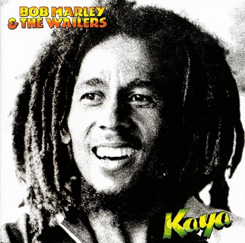 #アーティスト名orタイトルだけが色付きのジャケ貼ろうぜ 

Bob Marley & The Wailers 'Kaya' (Album, 1978) #Reggae #ReggaeMusic #BobMarley