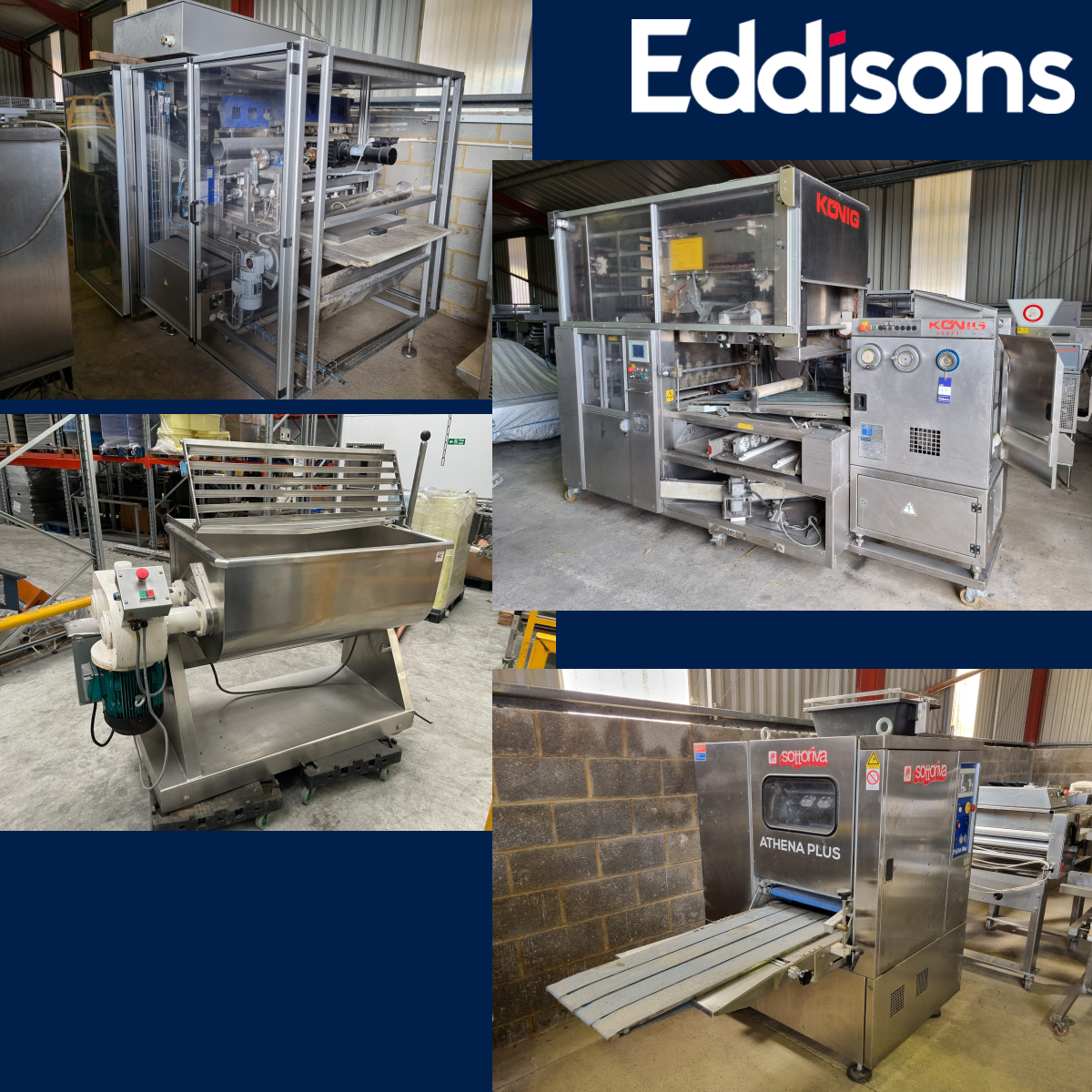 DONT MISS VIEWING!

Bakery Equipment including Sottoriva & Konig Roll Plants

Location: Lots 10-62 - Bucks, SL0 9HX & Lots 80-108 - Herts, HP3 0JN

Viewing: Wednesday 8th May 2024

auctions.eddisons.com/auctions/8898/…

#auctiononline #happybidding #allergenline #rolls #baguettes #oven #mixer