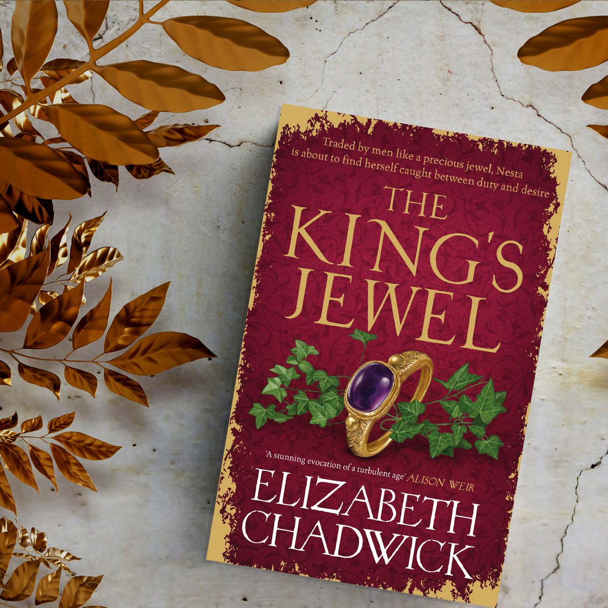 It's paperback publication day today for The King's Jewel! amzn.to/4d5kHUT Historical Novel Society Editor's Choice 'Powerfully written and deeply engaging. I cannot recommend it highly enough.' Alison Weir. #histfic #medieval