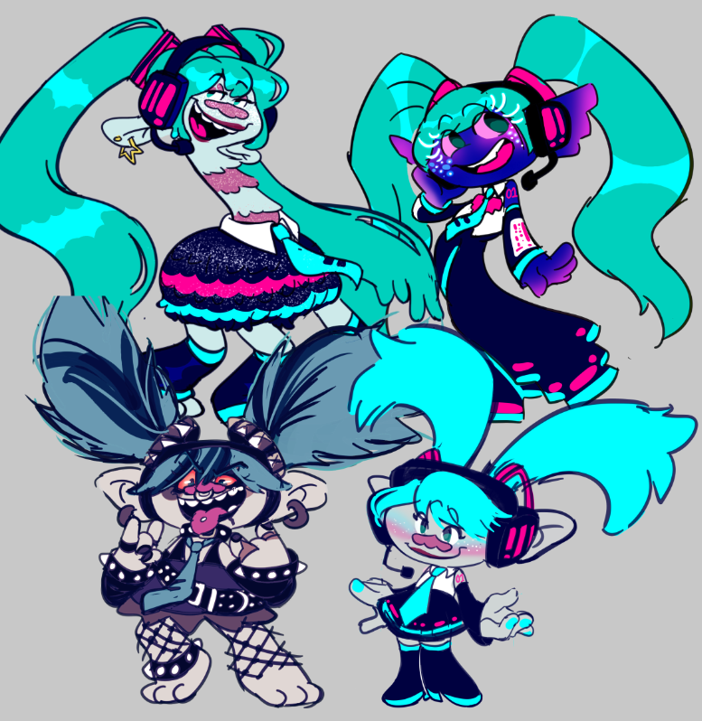 sweet_asukal's tweet photo. When I was in my trolls x miku era 🙏 https://t.co/VbArx3n7yk