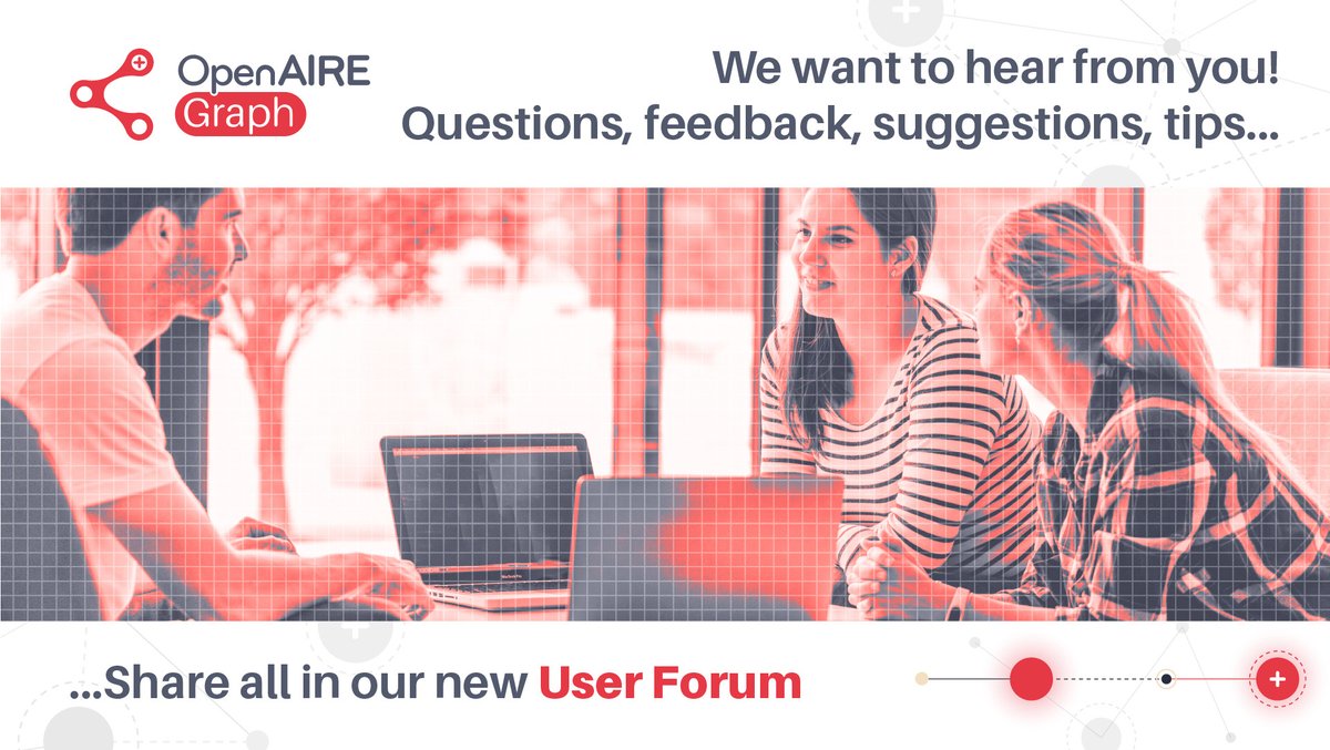 #Forum discussion! What information would you like to get out of an #OpenOrgs #API? Respond in our User Forum to let us know how we can better develop the Graph for you and your needs. Link below, #OpenAIREGraph Forum tinyurl.com/2p8sxn93 #Dataset #SKG