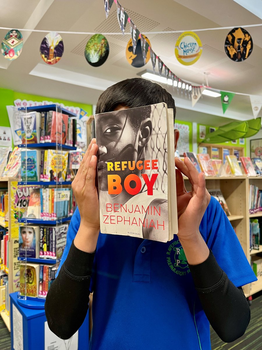 'As soon as I read this book @BZephaniah became my favourite author. I wish he could visit our school.' 💔

Brilliant but heart-breaking moment now in a #Year5 #LibraryLesson in @RPPSlondon 

Yr 5 can borrow Yr 6 books in summer term with parental permission #WindrushBoy up next.