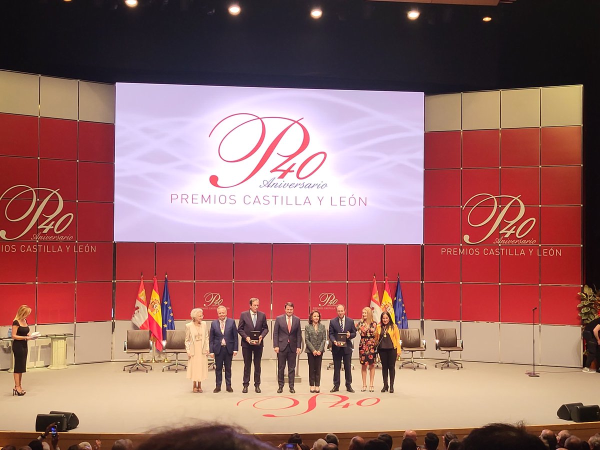 Gala de entrega de los premios Castilla y Leon