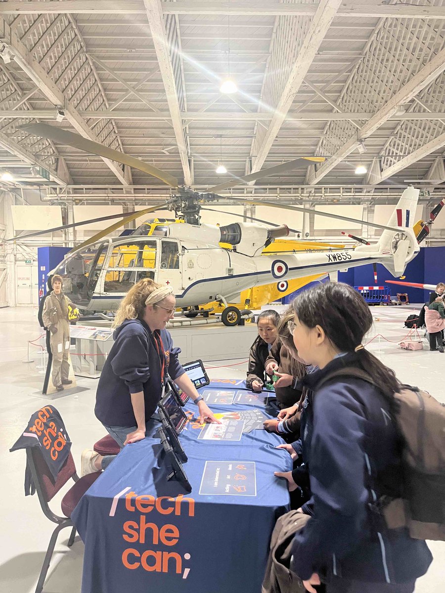 Tech_She_Can's tweet image. A jam packed day of fun for children and teachers to showcase the power of STEM across the RAF and beyond. The children were able to see a range of both military and STEM based career options. Thanks @rafyouthengage @rafstemlearning for a super day!

#ChangeTheRatio #TechCareers