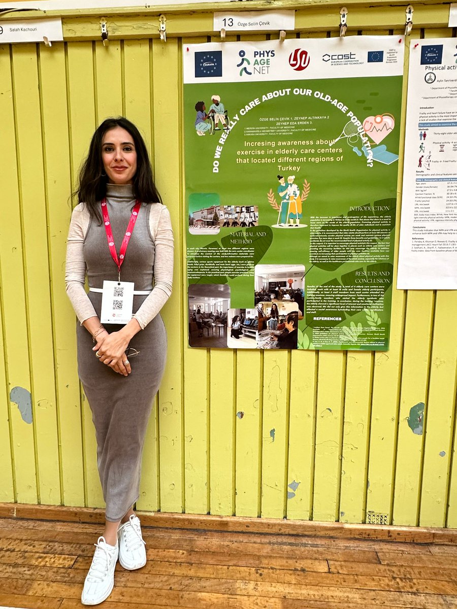 Green always fits with science 🌿💚
@COST_Academy
Egrapa conference poster section