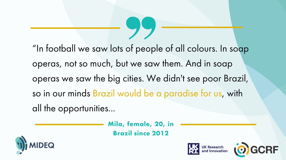 💭What draws #Haitian migrants to Brazil? From government policies to the image of #Brazil, our latest working paper from @ODI_Global and @uniperiferias explores how the interplay between subjective and tangible informs migrant decision making : bit.ly/3UfQMlI