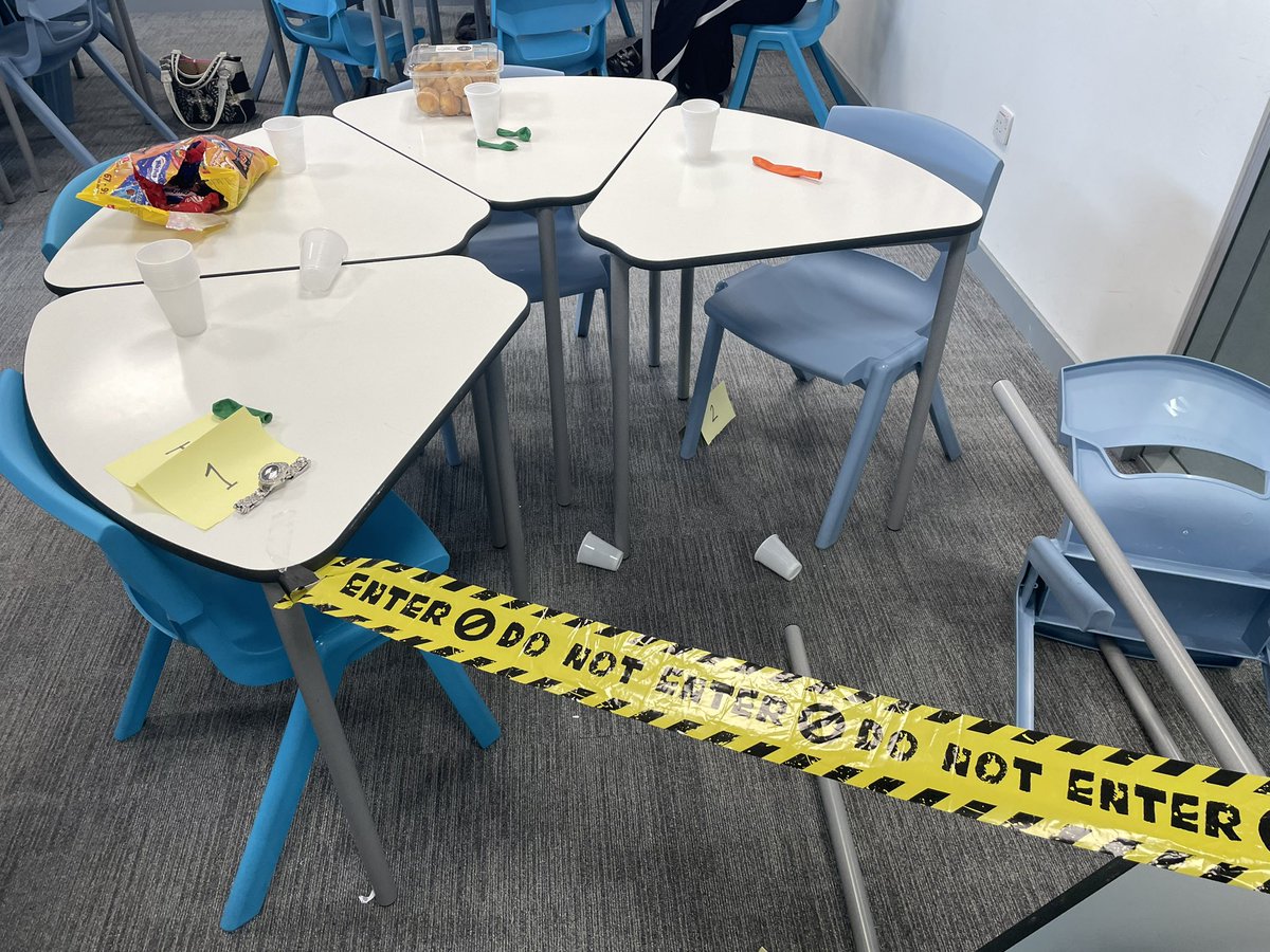 _MissHenderson1's tweet photo. A murder investigation is underway for the final lesson with NPA6 Criminology. https://t.co/Ak8ifRj646
