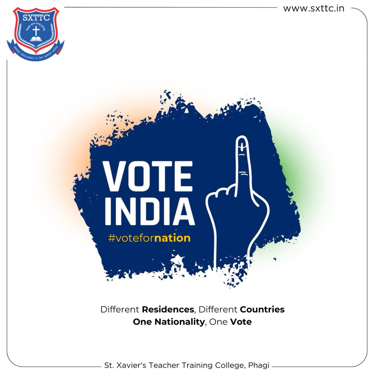 Democracy is not a spectator sport. Get in the game! Cast your vote on 19 April 2024 and play a crucial role in steering our nation's future. 
#VoteForChange #YourVoiceMatters #DemocracyInAction #VotingDay2024 #Rajasthan  #Loksabha #Loksabhaelection #India #votingrights