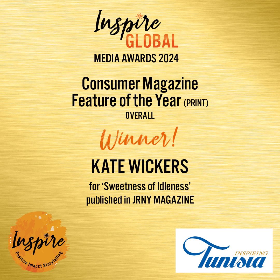 JRNYmag (@jrnymag) on Twitter photo Huge congratulations to <a href="/KateWickers/">Kate Wickers</a> for winning two awards at the @Inspire__Global media awards this week for her article in JRNY magazine including Consumer Magazine Feature of the Year. 🎉🎉 Huge congratulations to <a href="/KateWickers/">Kate Wickers</a> for winning two awards at the @Inspire__Global media awards this week for her article in JRNY magazine including Consumer Magazine Feature of the Year. 🎉🎉