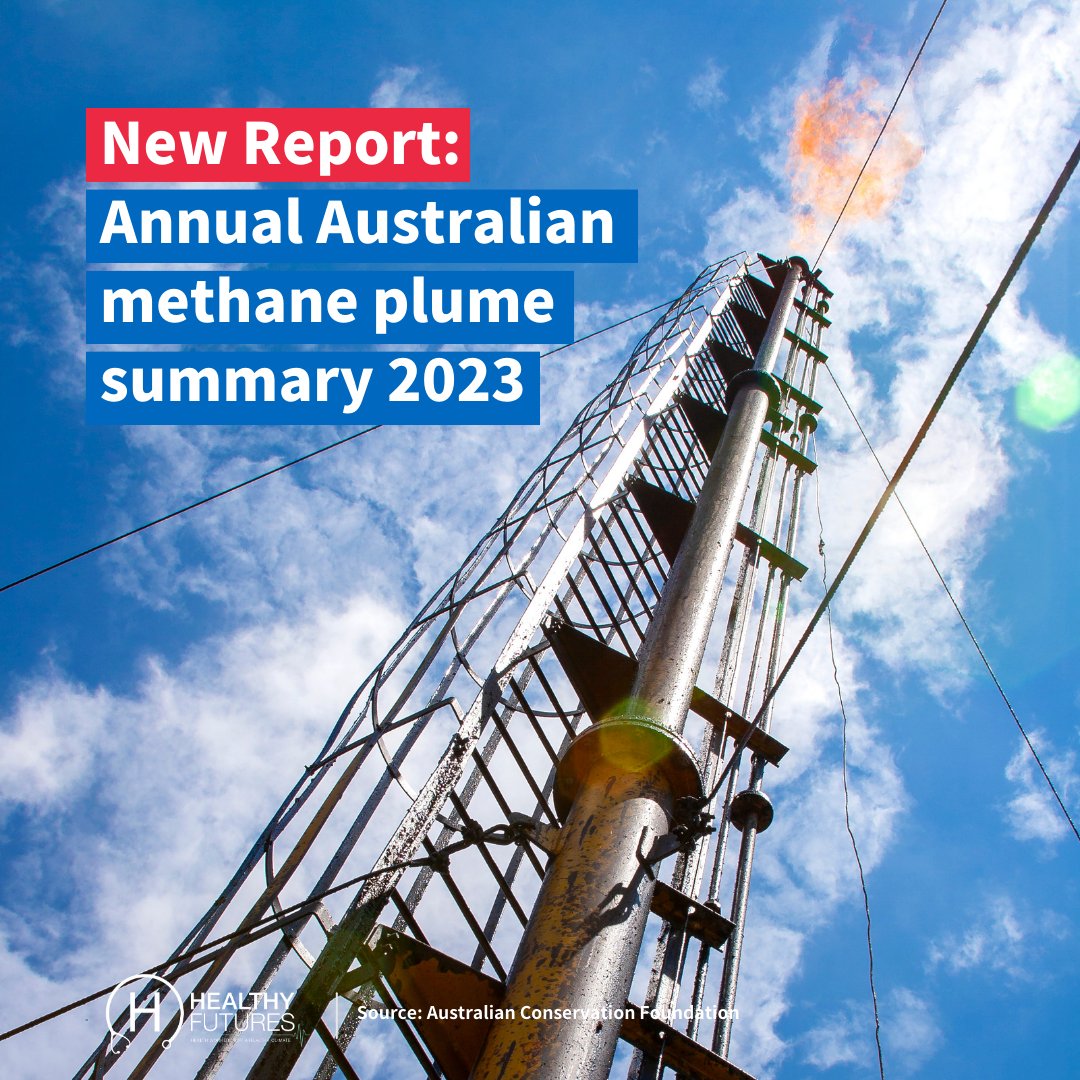 New report by ACF shows how methane pollution in Australia is severely underreported, with the International Energy Agency estimating that Australia is under-reporting methane emissions from coal and gas by at least 64%. Read full report here: acf.org.au/annual-austral… #Health