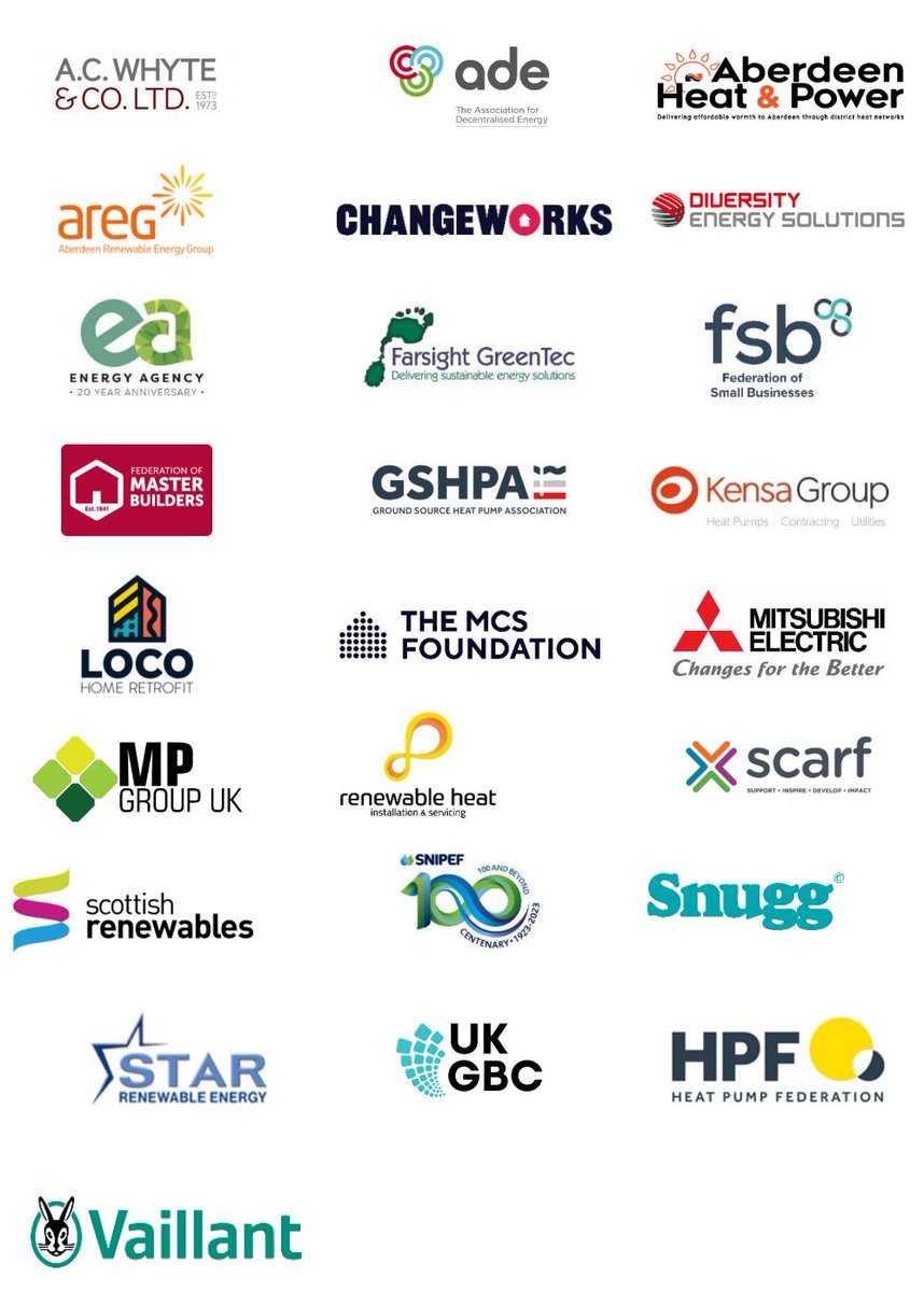 Businesses representing Scotland's manufacturers, installers, advisors and others are urging <a href="/ScotGovNetZero/">Net Zero Scotland</a> to introduce Heat in Buildings Bill this autumn.  Read letter to CabSec <a href="/MairiMcAllan/">Màiri McAllan</a> here: tinyurl.com/37ud4vvz