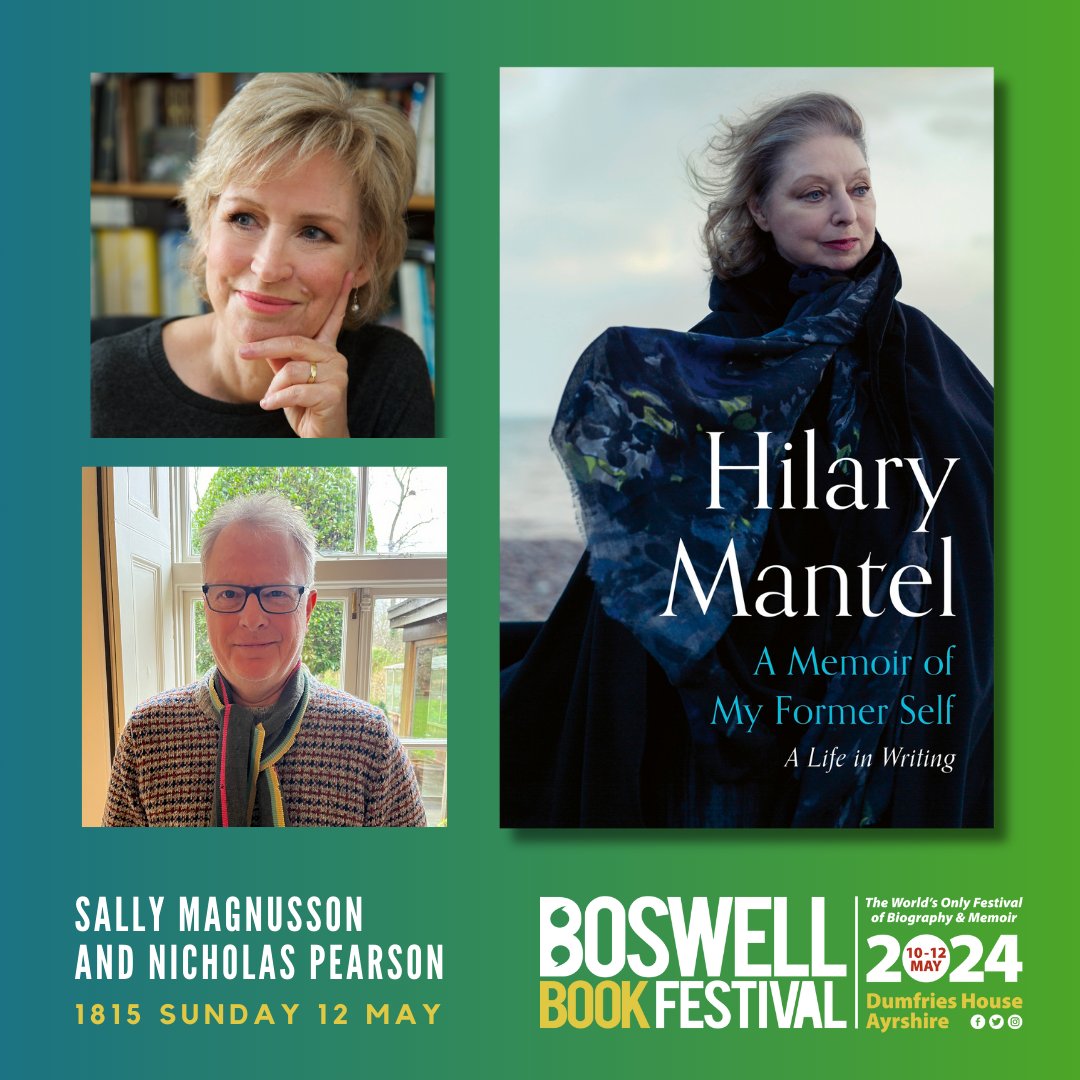 Calling fans of Hilary Mantel!📚Don't miss this celebration of Mantel’s life and writing. Her editor, publisher, and friend of over twenty years, Nicholas Pearson will be in conversation with @sallymag1, to discuss Mantel's inspirational legacy and A Memoir to My Former Self.