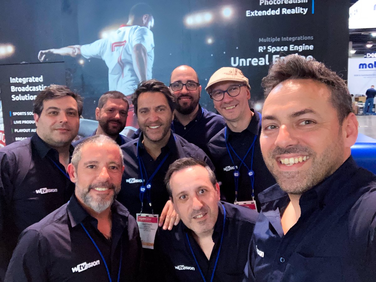 wtvision_'s tweet photo. And that's a wrap for another successful year at the #NABShow 💥
It's been fantastic reconnecting with the industry and showcasing our latest innovations. Thanks to the #wTVision team and everyone who visited Booth SL3081.
See you next year! 👋
#NAB2024 #Broadcasting #Technology https://t.co/A61j9spxob
