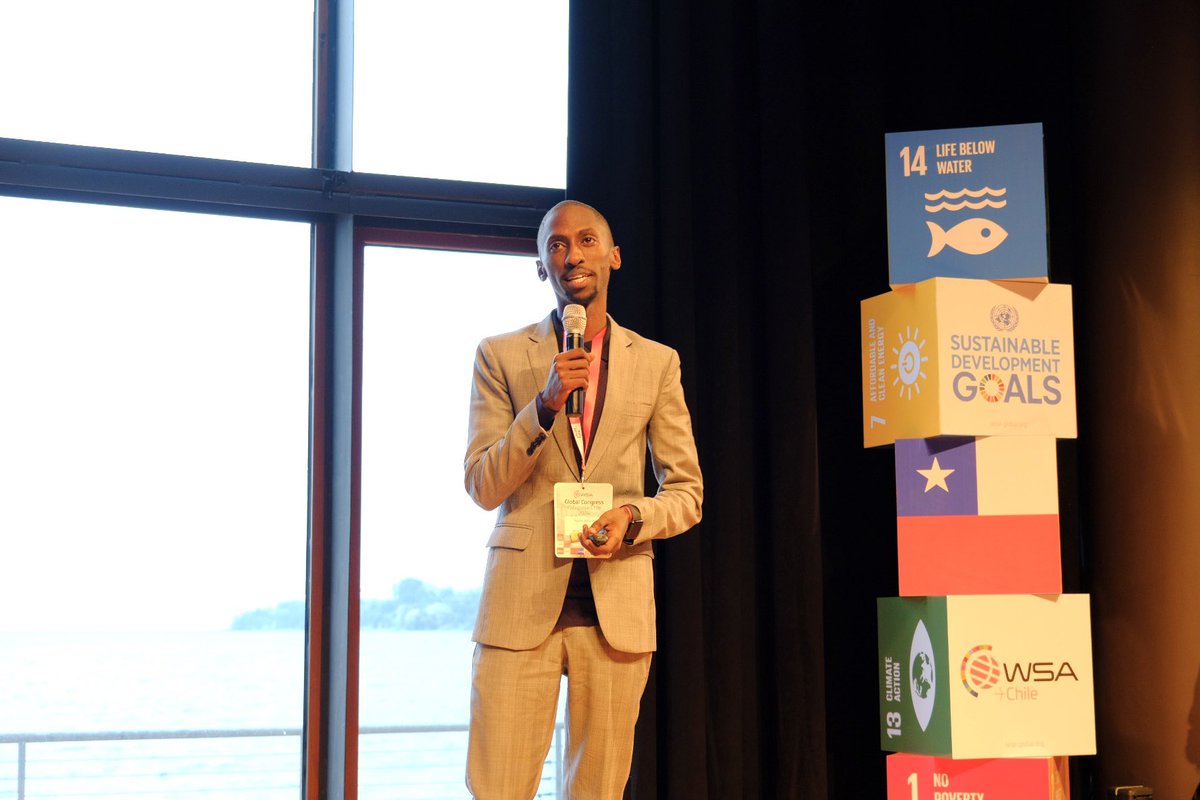 JjNabiry's tweet photo. Excited to have shared a stage at @WSAoffice Global Congress Patagonia Chile 2024, highlighting @SheriaKiganjani 's incredible achievement in using technology to solve the access to justice challenge in Tanzania.#WSA2024 #SocialInnovation #globalgoals #planethack #connect4impact https://t.co/ZFQ5qTTK4m