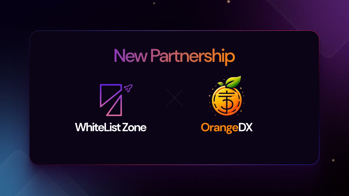 wzone_io's tweet photo. 🚀 WhiteList Zone x OrangeDX 🚀

Awesome news!

WhiteList Zone is partnering with @OrangDx_BRC20 - 1st Gen Bitcoin DeFi Hub. This important collaboration opens up fresh avenues for unique opportunities within our community.

Highlights of our partnership:

⚡️Expanded Access to Projects: This partnership opens up opportunities for early-stage investments in cutting-edge BRC-20 projects, making previously less accessible investments available to users.

Stay tuned to not miss other big news!