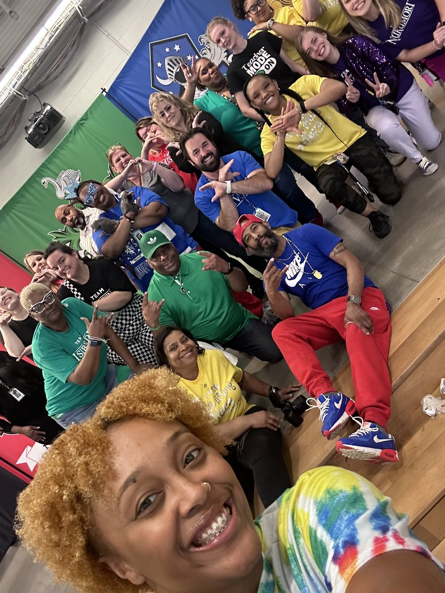 kfulson17's tweet photo. This about sums up who we are at Perry.  We are family and we always show up for each other.  This is genuine love for what we do in spite of the challenges we face. We are Perry Pumas 🧡🩵 https://t.co/H5nNHjf0Bc