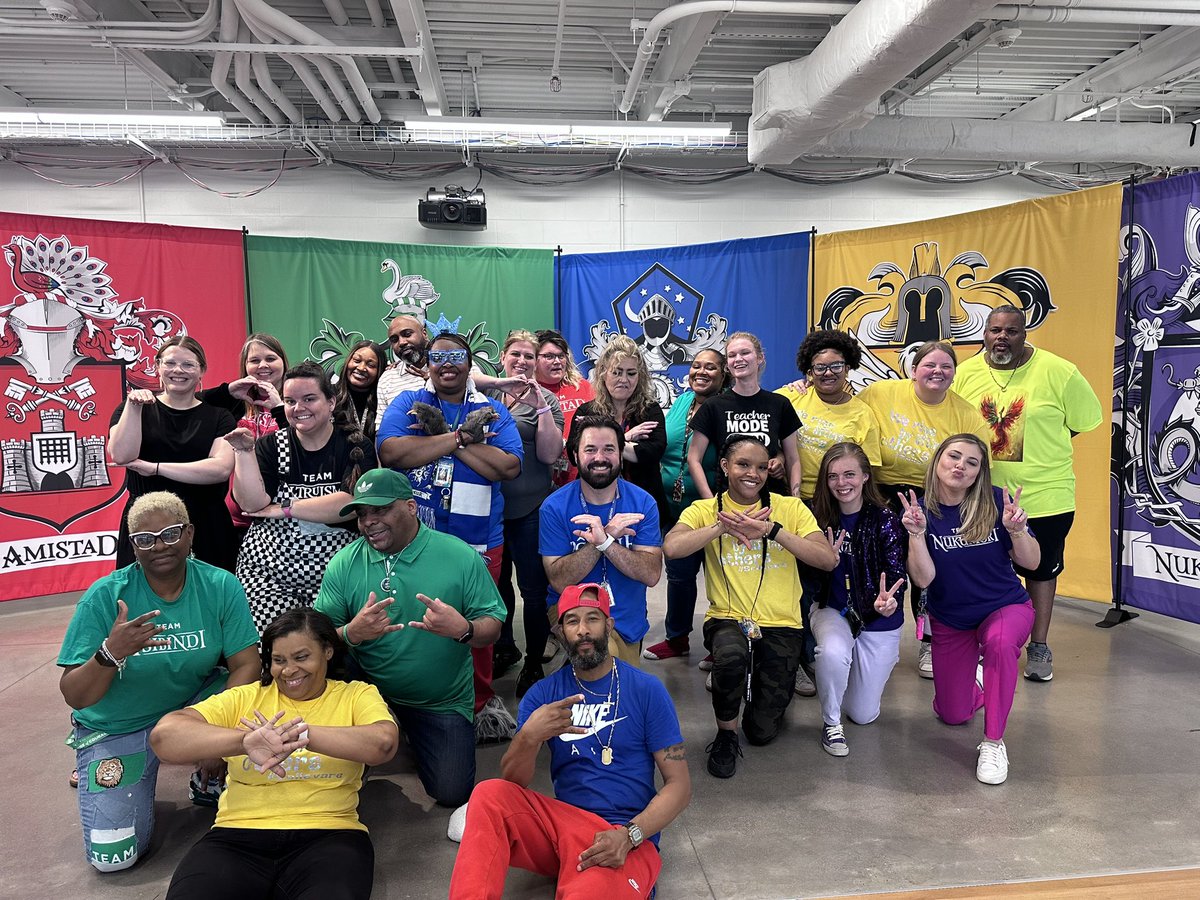 kfulson17's tweet photo. This about sums up who we are at Perry.  We are family and we always show up for each other.  This is genuine love for what we do in spite of the challenges we face. We are Perry Pumas 🧡🩵 https://t.co/H5nNHjf0Bc