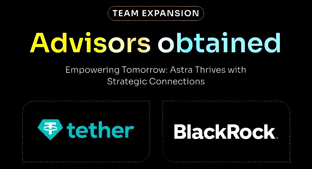 CRyptOracl3's tweet photo. ΛstraΛ𝗜 - Power of artificial intelligence!!

@AstraAIofficial onboarding new advisors -> Tether 💫 BlackRock 

|https://t.co/rAIBwWEXyy
$ASTRA 🧠🤖 https://t.co/ExThfsbAFo