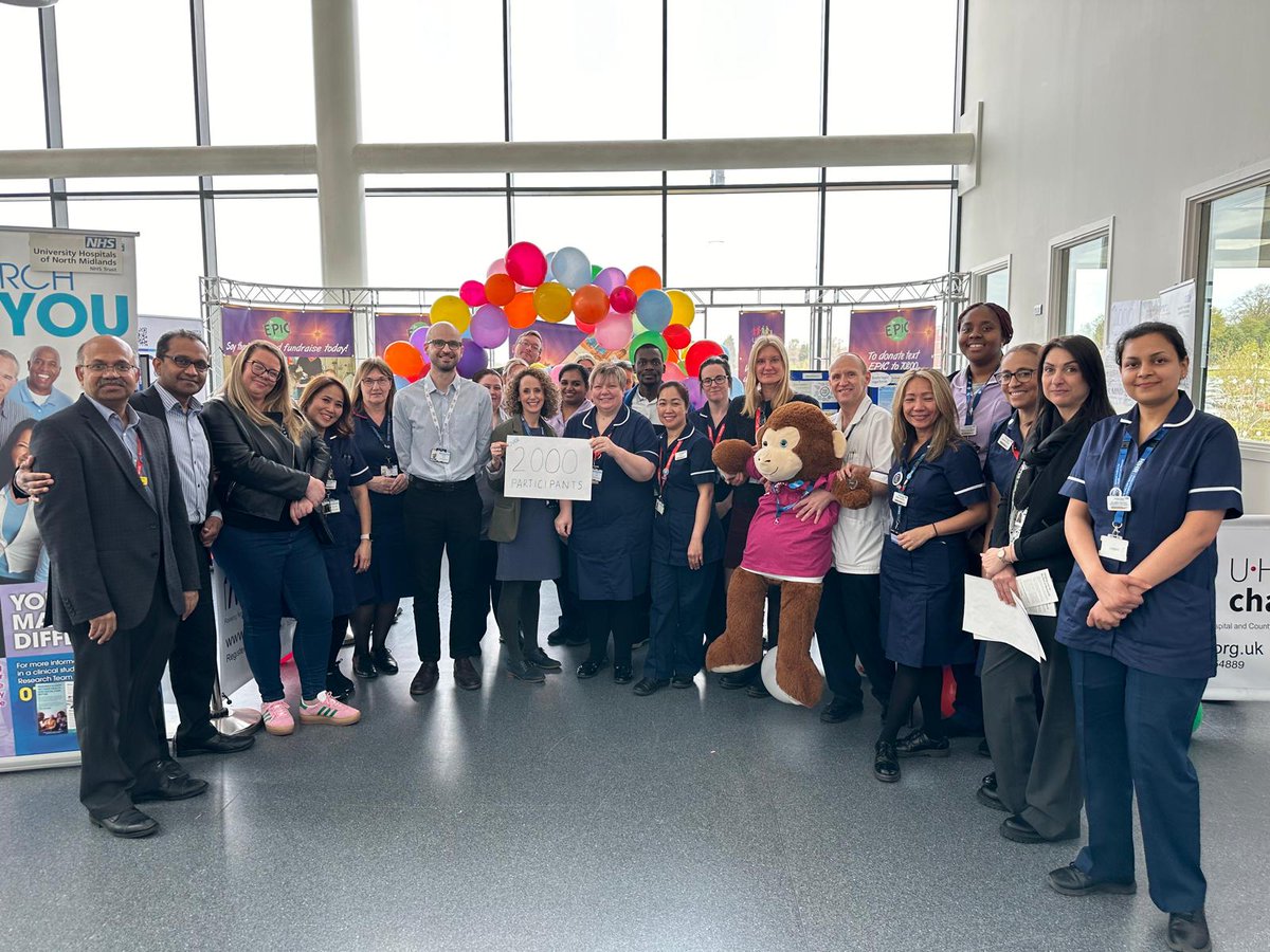 UHNM Research (@researchuhnm) on Twitter photo Join us in celebrating all things Research and Innovation at <a href="/UHNM_NHS/">UHNM NHS Trust 🏥</a>!
Come say hello to the team until 2pm today at our Royal Stoke Celebration Event. 🙋♀️🏥
<a href="/drKamarajk/">Prof Kamaraj Karunanithi</a> <a href="/AlisonCooke89/">Dr Alison Cooke</a> <a href="/GarciaUkraina/">Ukraina Garcia</a> Join us in celebrating all things Research and Innovation at <a href="/UHNM_NHS/">UHNM NHS Trust 🏥</a>!
Come say hello to the team until 2pm today at our Royal Stoke Celebration Event. 🙋♀️🏥
<a href="/drKamarajk/">Prof Kamaraj Karunanithi</a> <a href="/AlisonCooke89/">Dr Alison Cooke</a> <a href="/GarciaUkraina/">Ukraina Garcia</a>