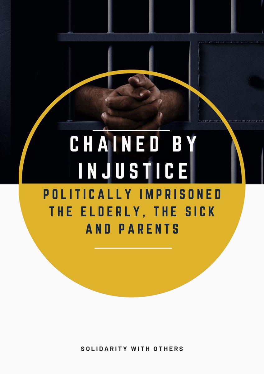 📢 We are delighted to announce our latest report called “Chained by Injustice: Politically Imprisoned the Elderly, the Sick, and Parents”.📢 🔗We invite you to delve into the heart-wrenching narratives of those ensnared in the labyrinth of injustice within the Turkish penal