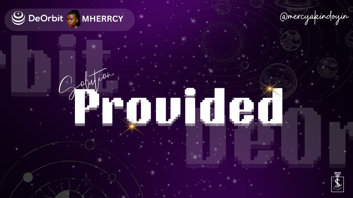 Mherrcy_d_faery's tweet photo. ... revolutionary solution to all this challenges.
🟣 Solutions provided
@DeOrbit_Network introduces a suite of services to help promote users privacy, security and freedom which is their web3 vision to provide to users.
Now let's delve fully into what #DeOrbit is all about. https://t.co/B2ZItotdkb