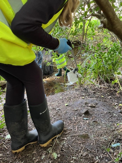 Volunteers from the Haslemere Rotary joined our Eco Councillors and Shottermill Infants to do a large litter pick and river clean on Lion Green. We were astounded by the quantity of litter collected - we hope we have made a big difference! @EcoSchools @EcoSchoolsInt