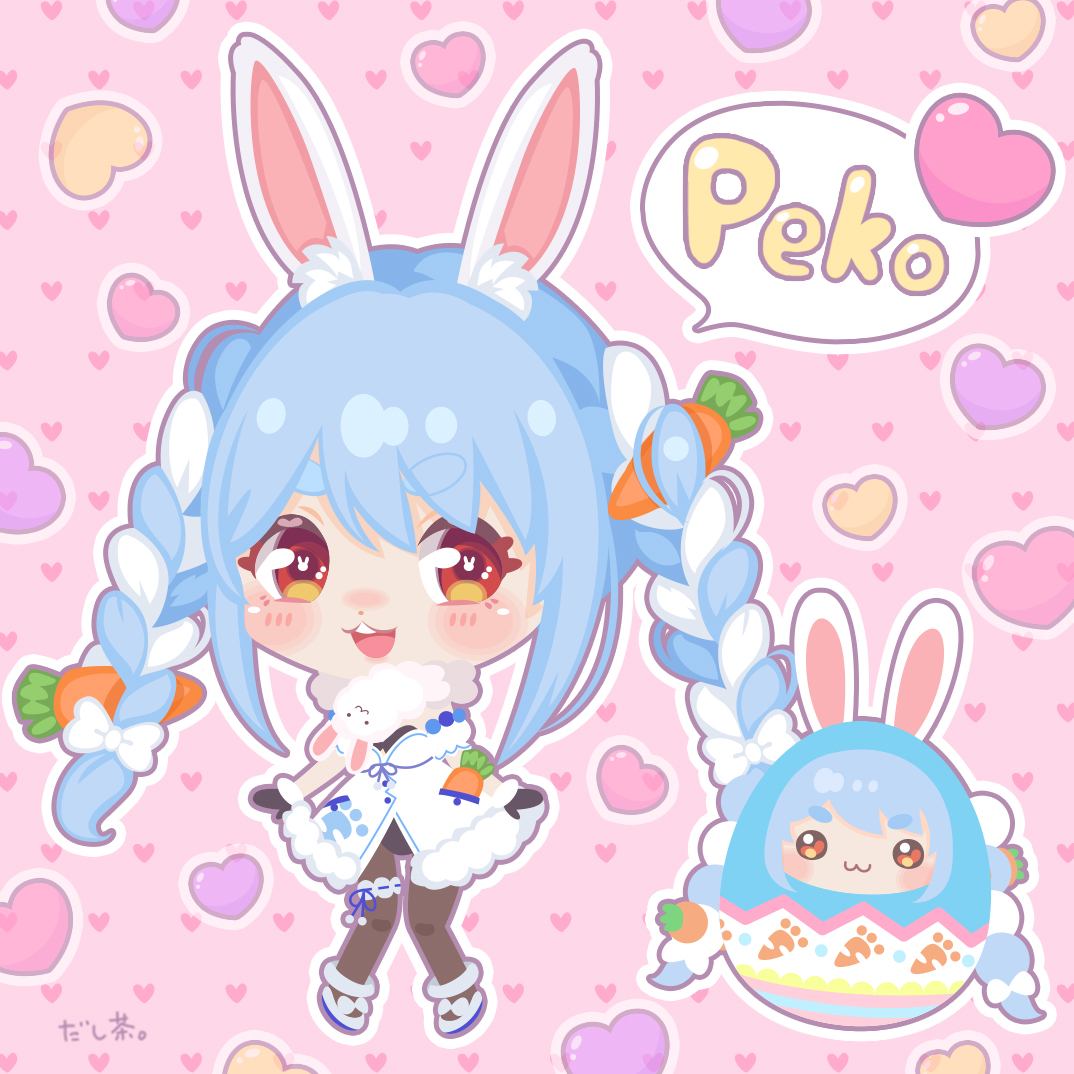 いつもと違ったテイストで描いてみました🐰 
#ぺこらーと #絵柄が好みって人にフォローされたい #イラスト
